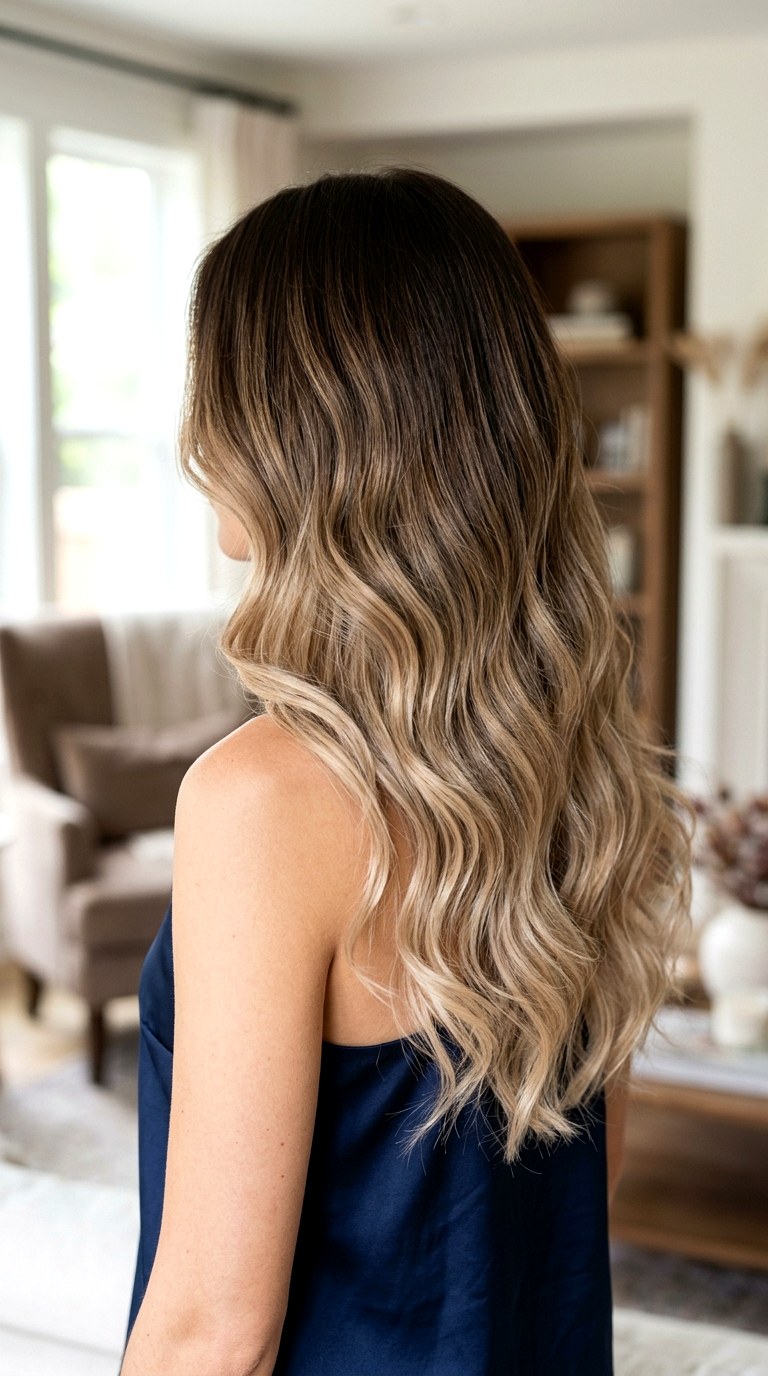 Bronde Sombre Soft Transition - 20 dark hair with blonde