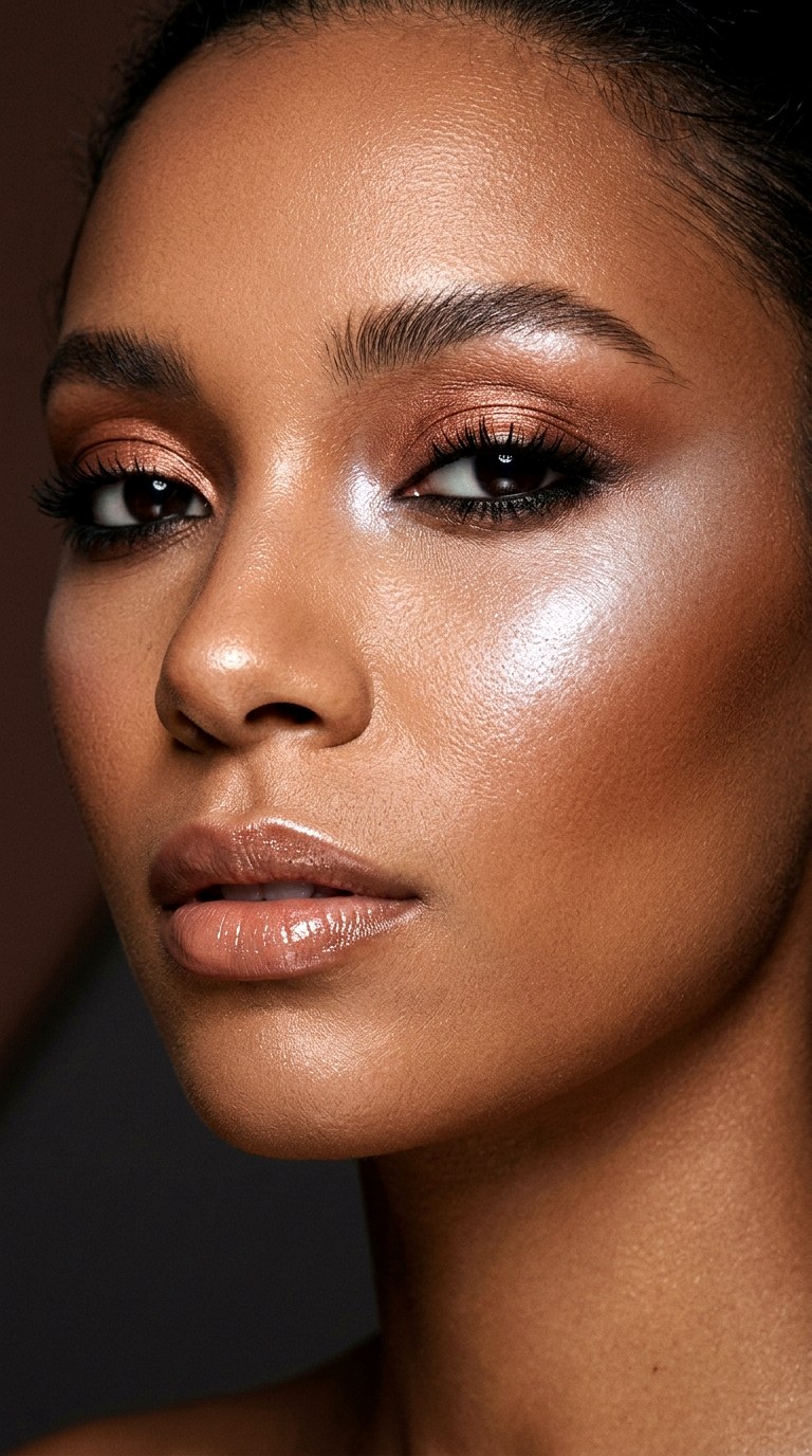 Bronze Pearl Fusion Glow - 23 Glazed Shimmer Skin Makeup Looks for a Radiant 2026