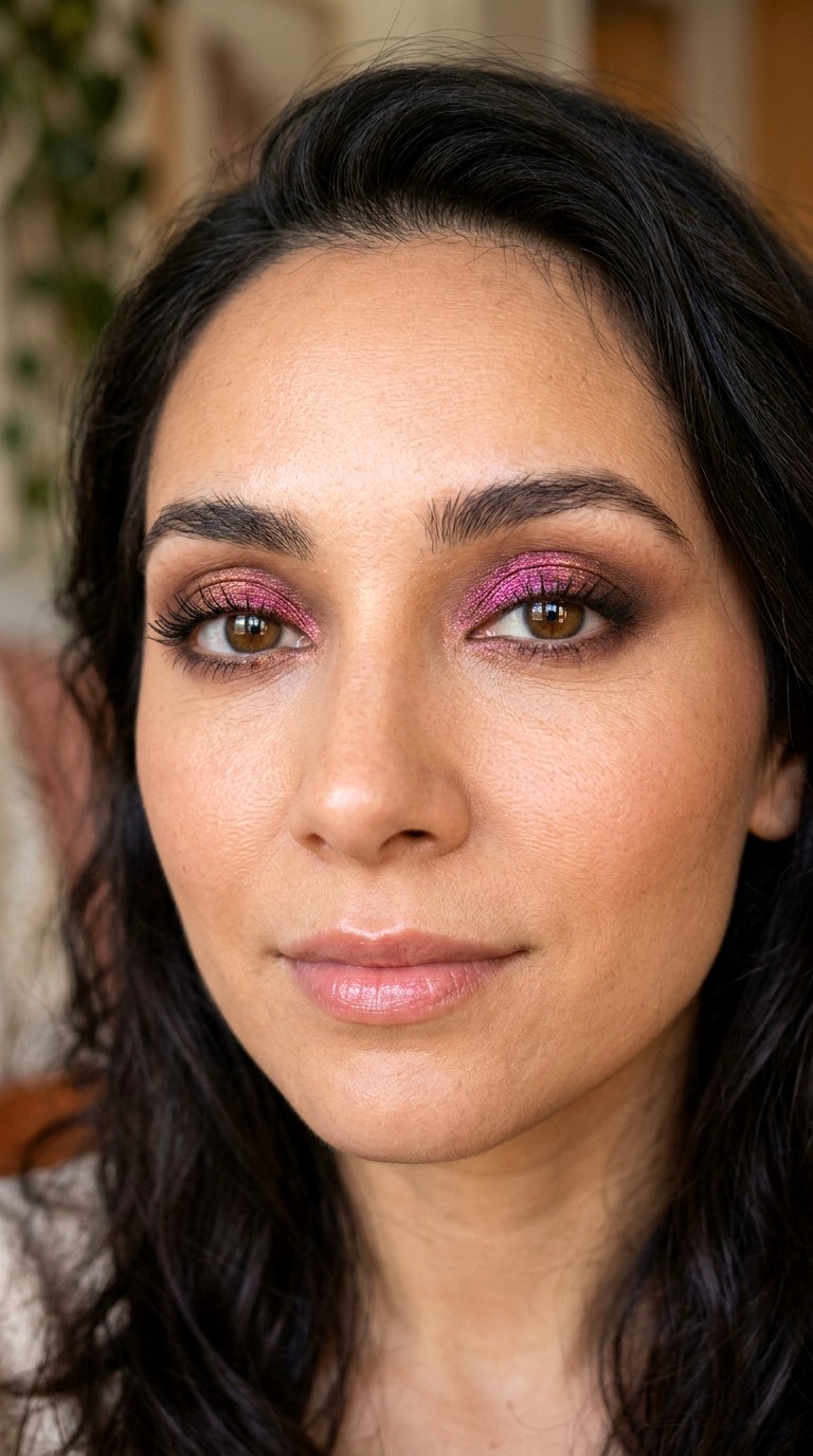 Bronze to Magma Duo Chrome Smudge - 26 colorful eye makeup