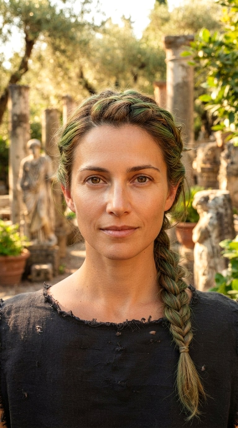 Bronzed Patina - 24 hair dye inspo