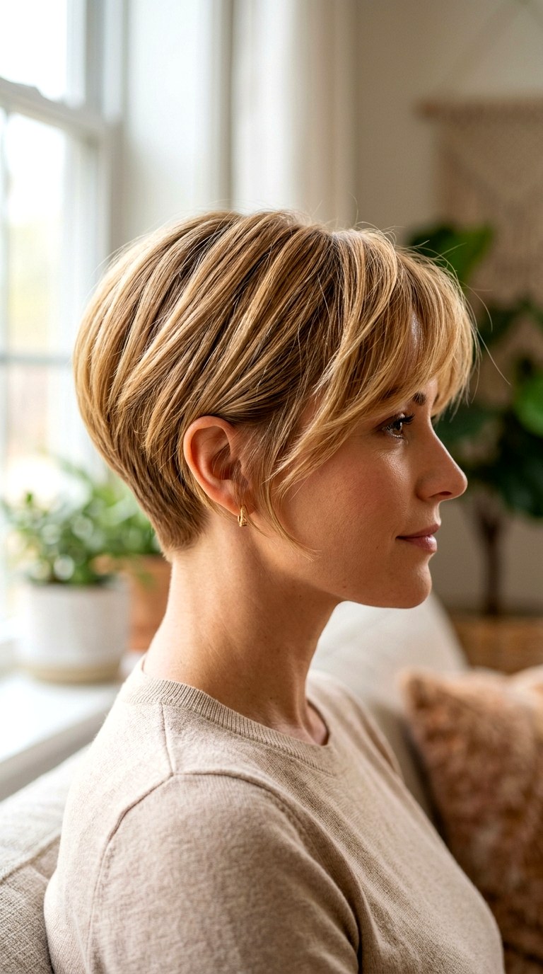 Brushed Forward Bixie - 24 bixie hairstyle