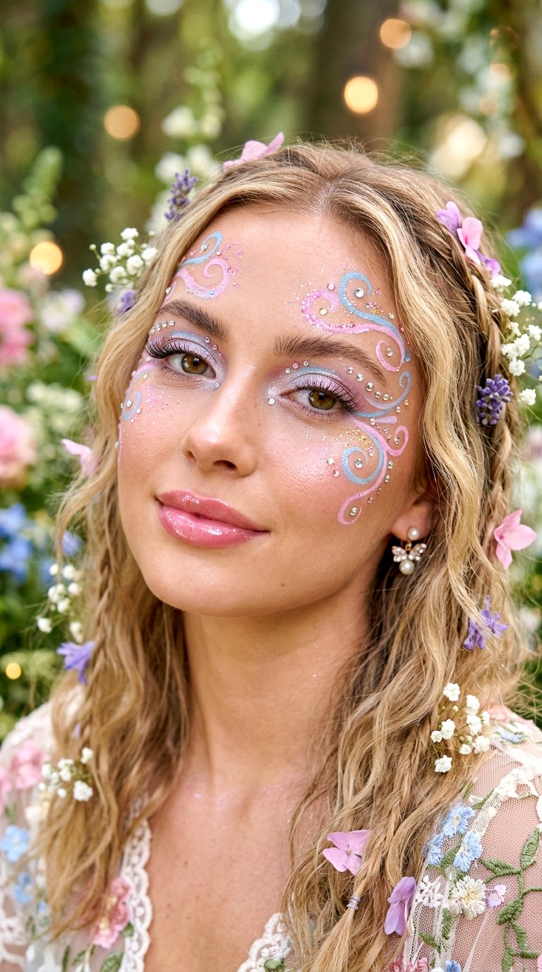 Bubblegum Fairy Swirl Makeup - 23 silly makeup