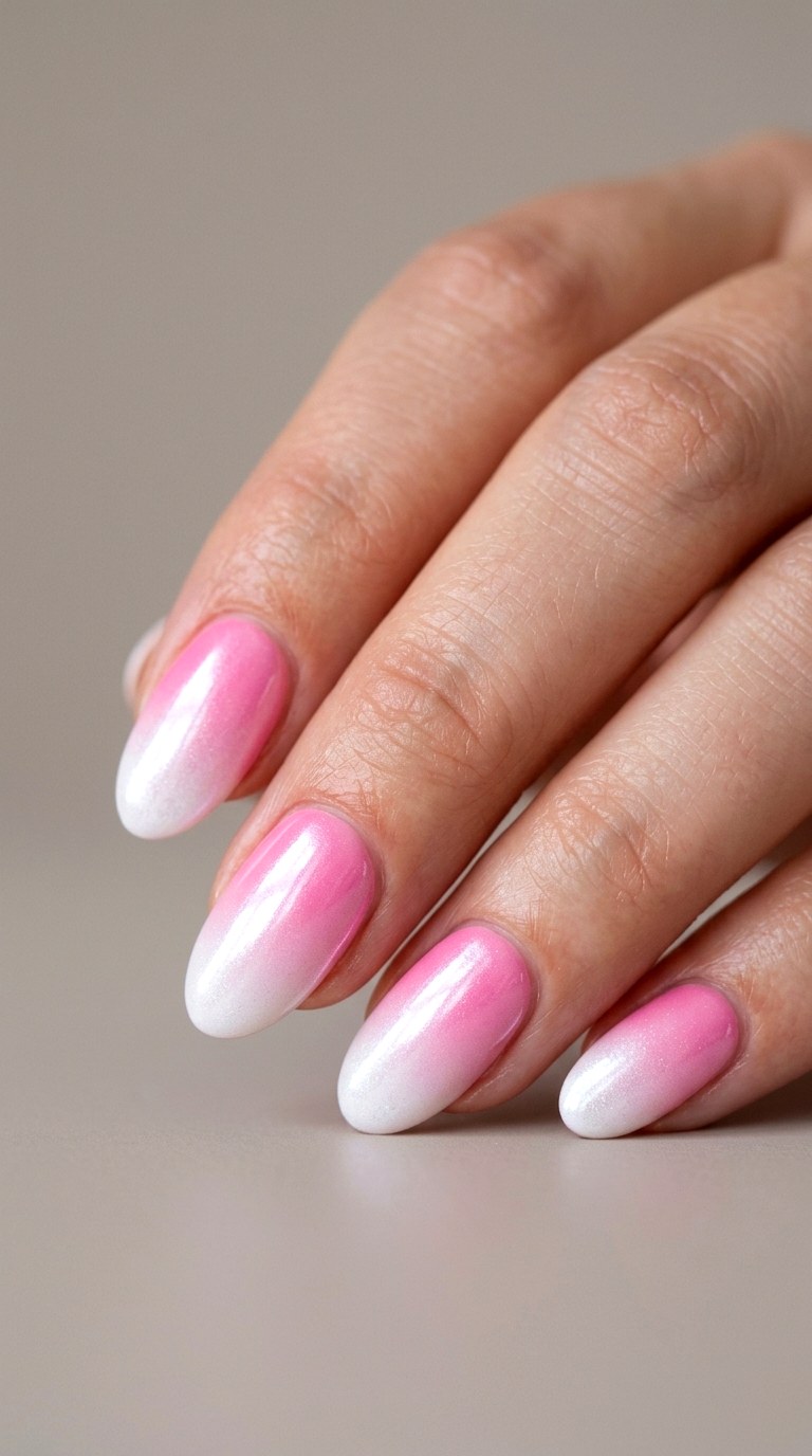 Bubblegum Glazed Donut Fade - 30 Dreamy Spring Ombre Nails
