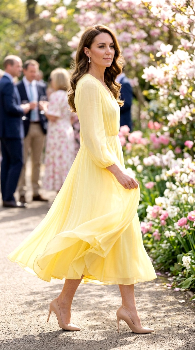 Butter Yellow Dresses with Minimal Accessories - 21 Stunning Spring Outfit Ideas 2026 Every Stylish Girl Will Be Wearing