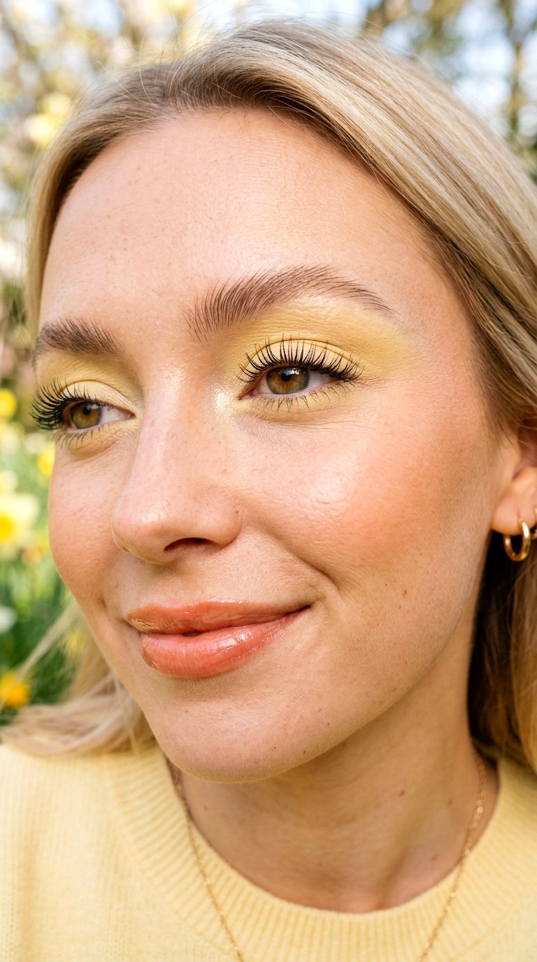 Buttercream Yellow Joy - 25 makeup idea
