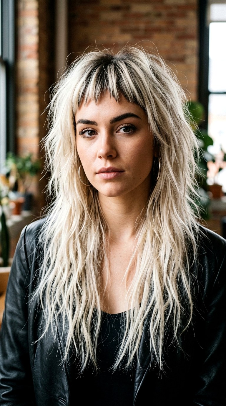 Butterfly Layers for Maximum Crown Volume - 27 long blonde hair with layers and bangs