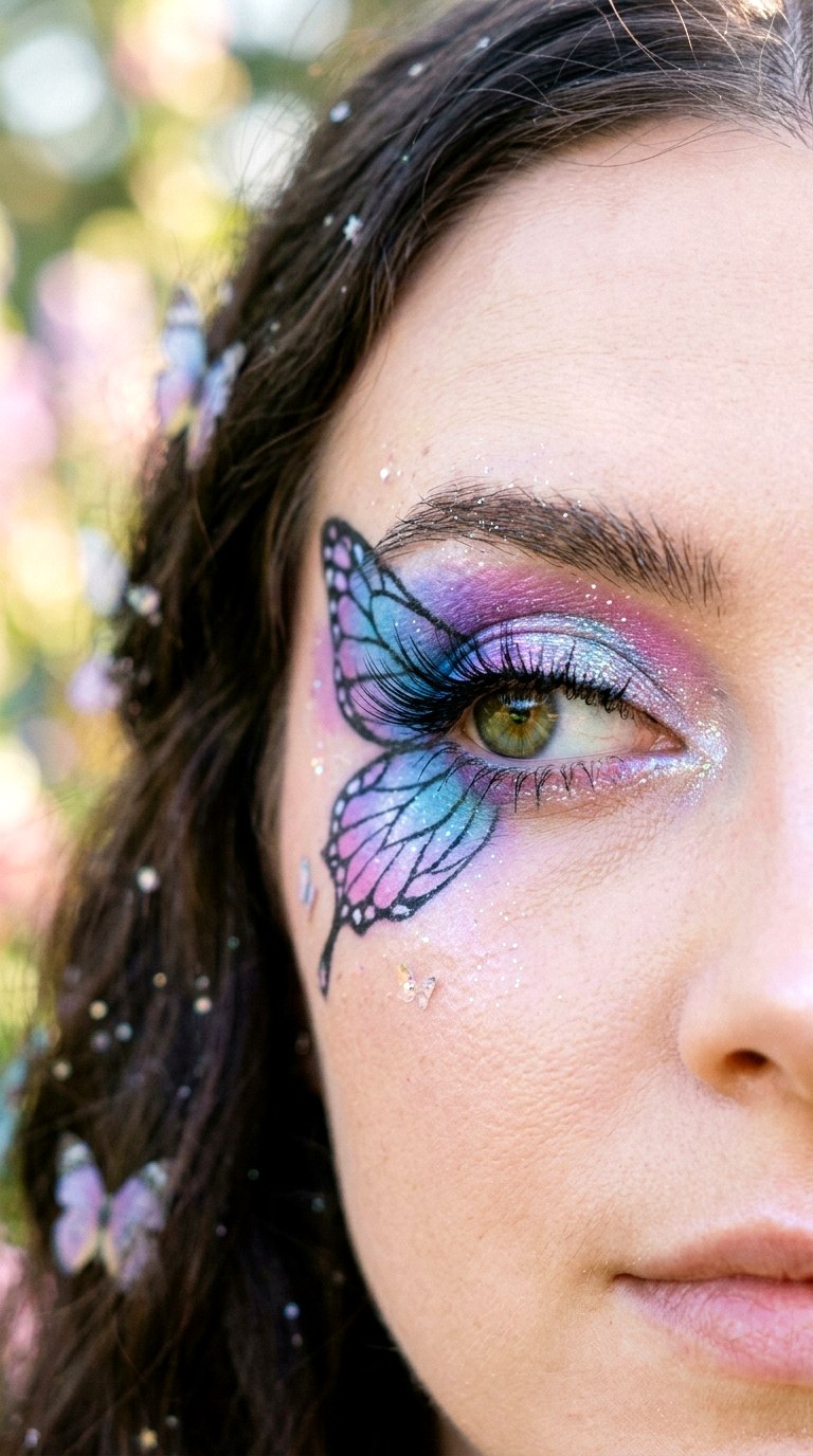 Butterfly Wing Eyes - 26 makeup idea creative