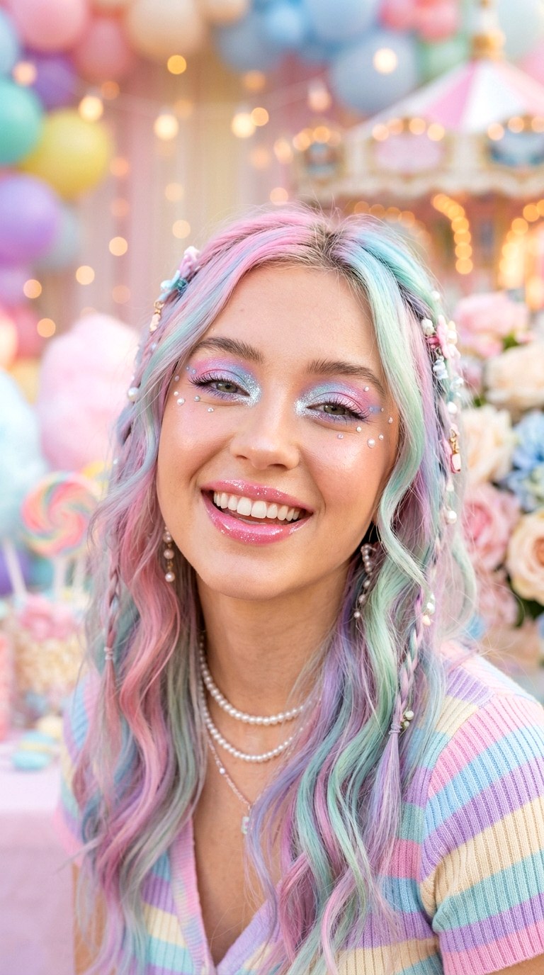 Candy Color Fantasy - 26 makeup idea creative