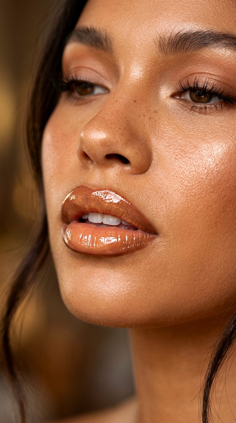 Caramel Honey Lips - 24 Trending Lip Combos 2026