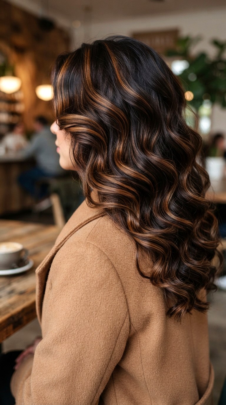 Caramel Macchiato Ribbons - 21 hair dye styles
