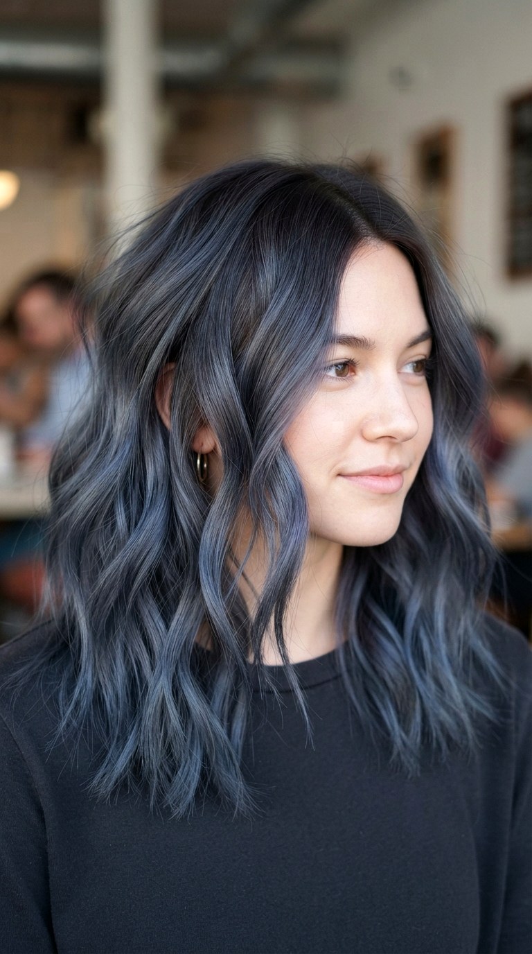 Charcoal Denim - 29 hair color inspo