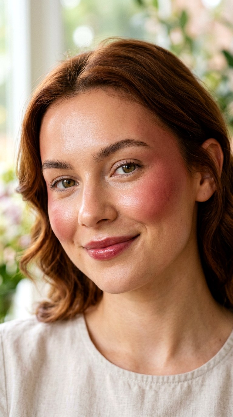 Cherry Cola Blush Draping - 21 Cherry Cola Spring Makeup