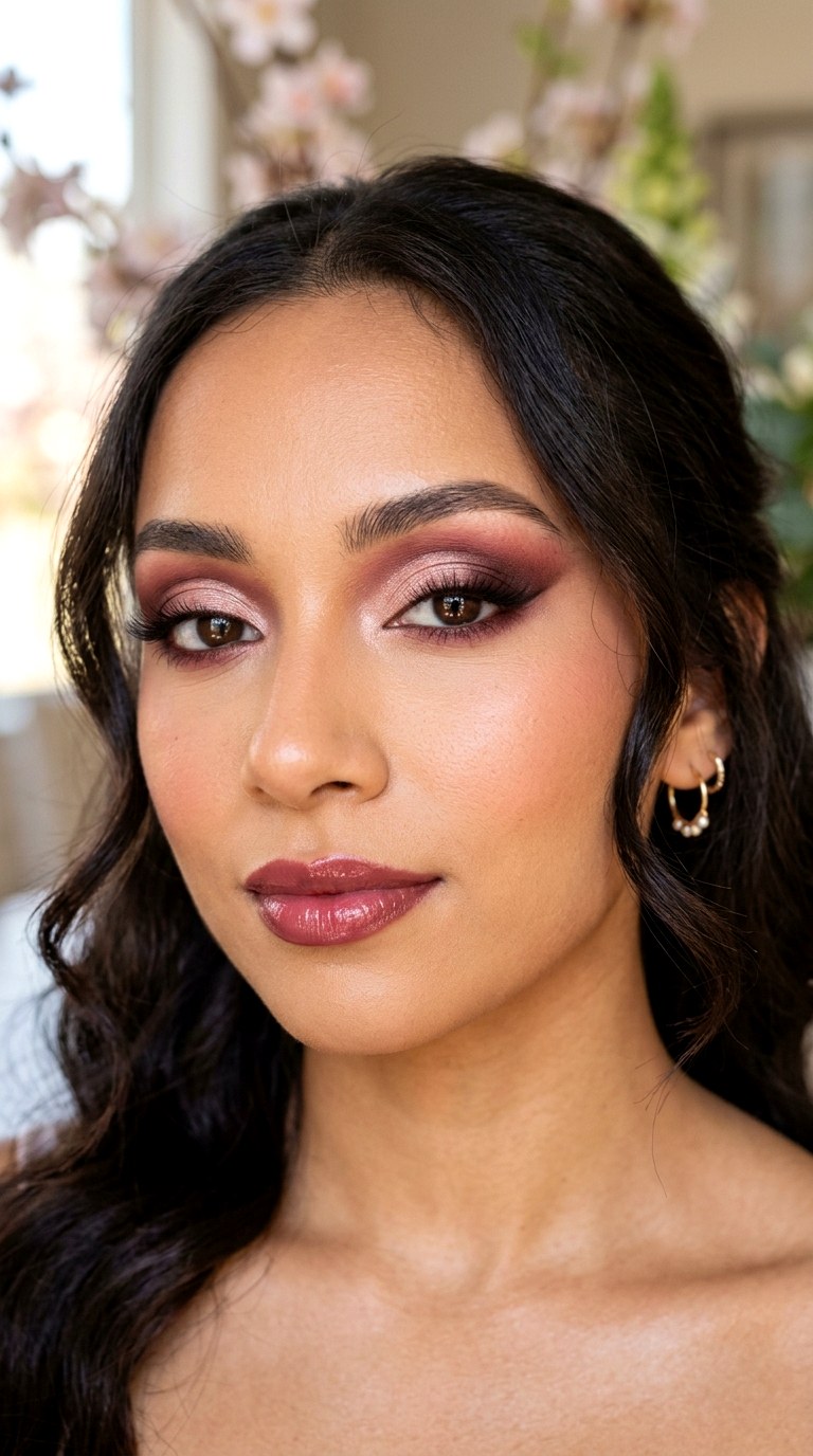 Cherry Cola Cut Crease Soft Glam - 21 Cherry Cola Spring Makeup