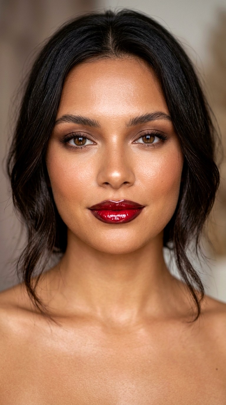 Cherry Cola Gloss Lips - 24 Trending Lip Combos 2026