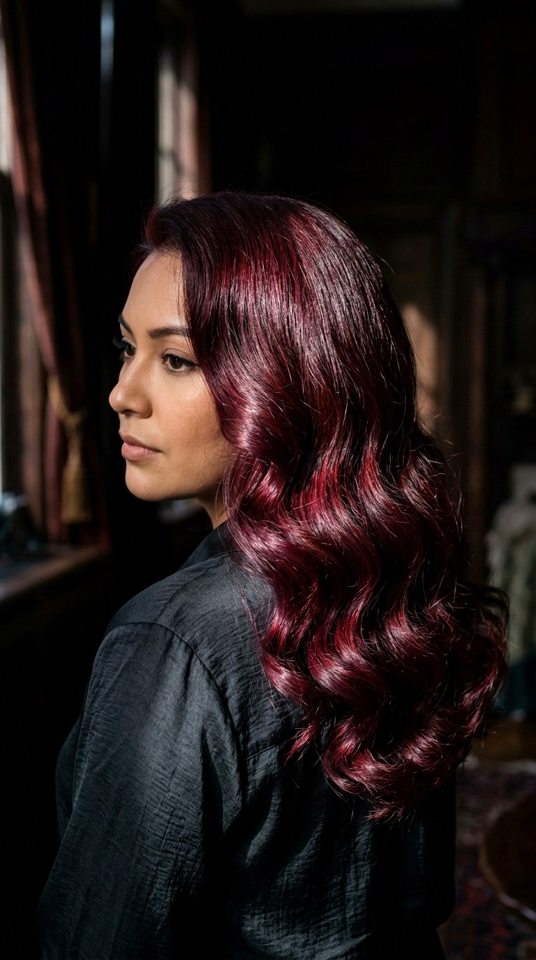 Cherry Cola Red - 27 hair color ideas