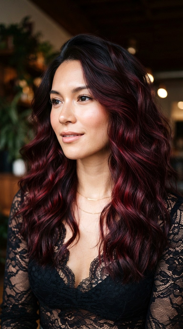 Cherry Cola Velvet - 21 hair dye styles