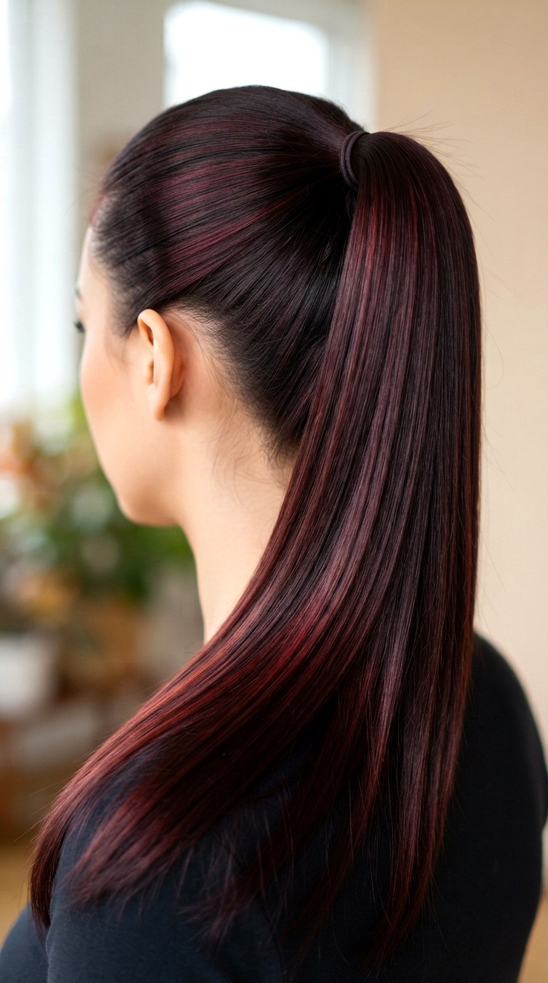 Chocolate Cherry Cola - 29 hair color inspo