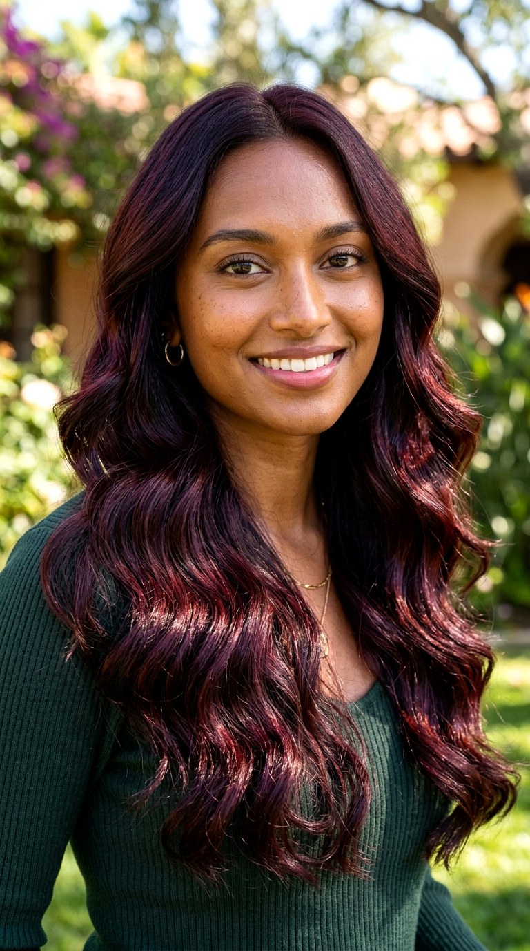 Chocolate Cherry Cola - 24 hair color for brown skin