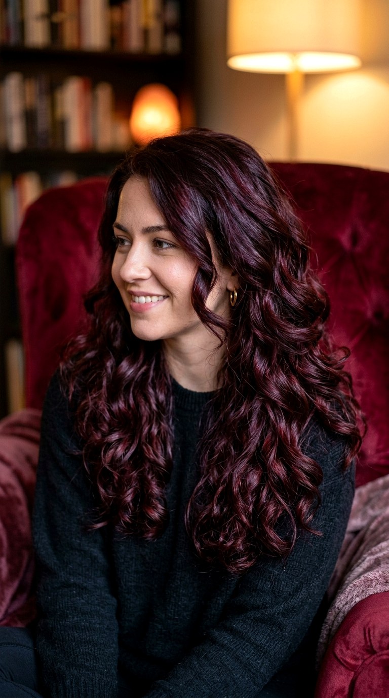 Chocolate Cherry Cola - 20 hair color ideas for brunettes