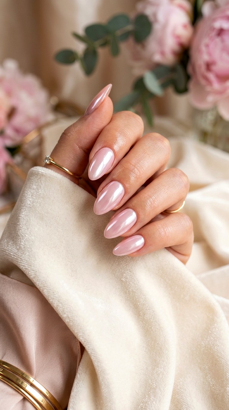 Chrome Glazed Donut Nails - 27 Viral Spring Nail Trends Everyone Is Obsessed With