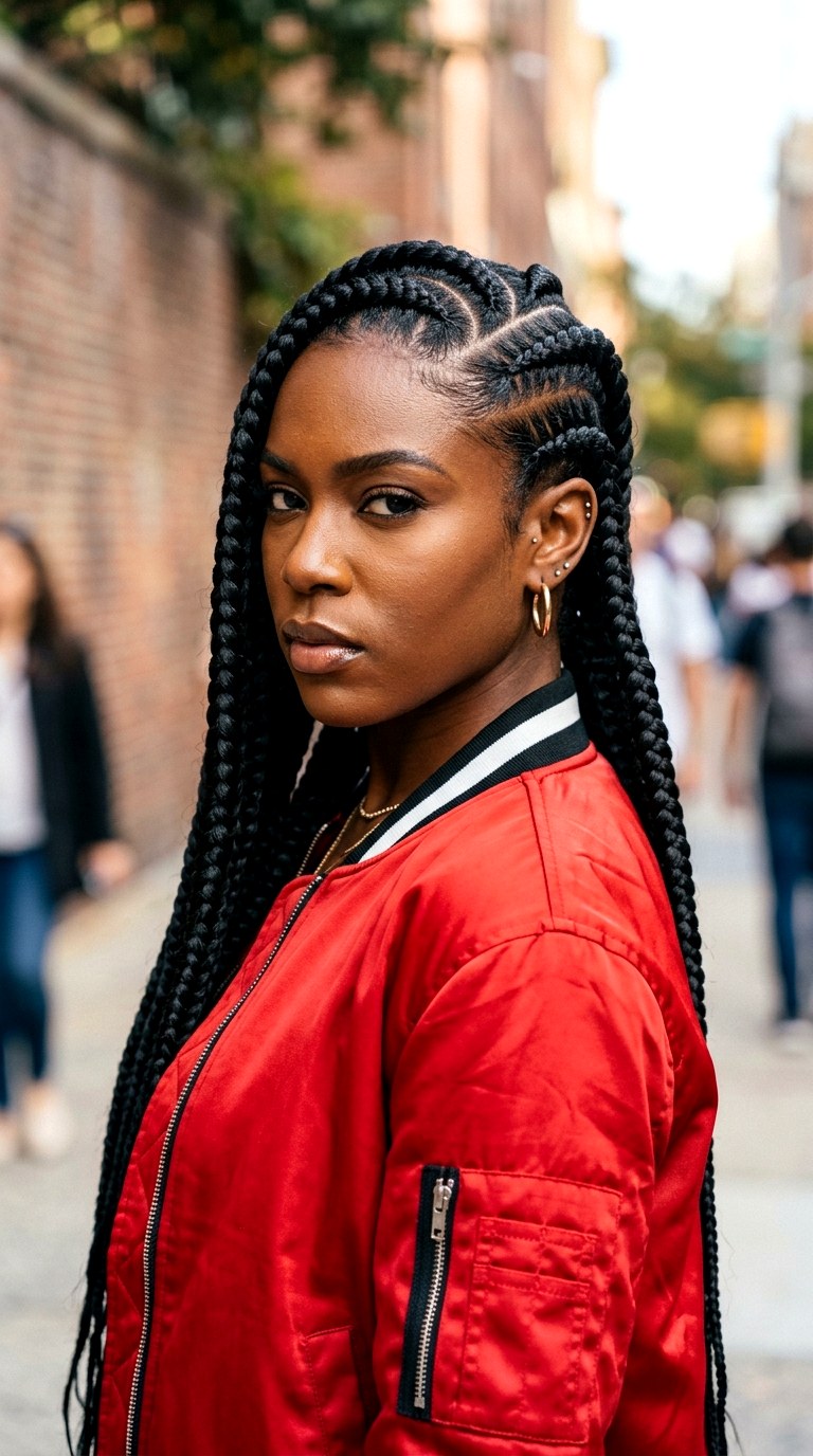 Chunky Lemonade Braids - 27 braided hairstyles for black women