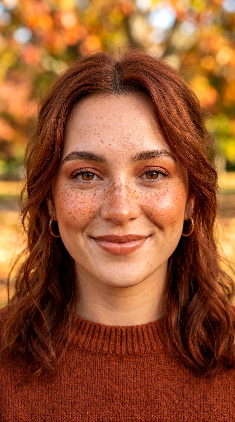 Cinnamon Spice Freckles - 25 makeup idea