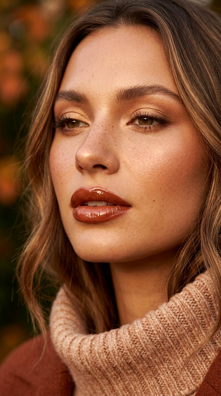 Cinnamon Spice Gloss Lips - 20 glossy lips makeup 2026