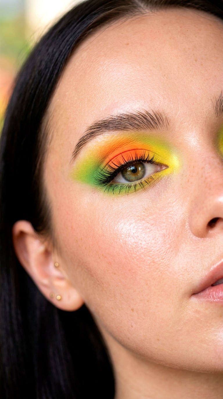 Citrus Rainbow Eyes - 22 Summer Citrus Pop Eyes Lemon, Orange & Lime Shades