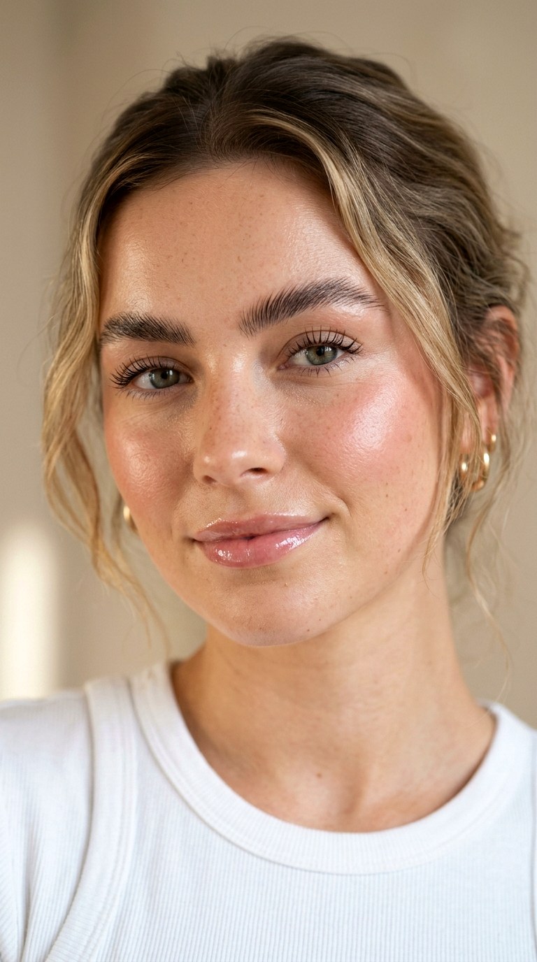 Clean Girl Makeup Aesthetic - 22 Clean Radiant Face Makeup Trend