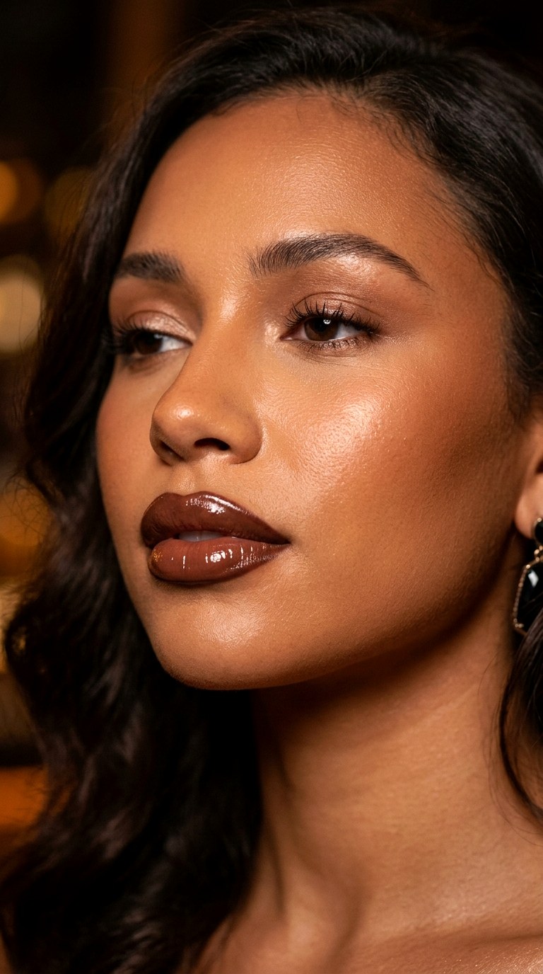 Cocoa Glam Lips - 24 Trending Lip Combos 2026