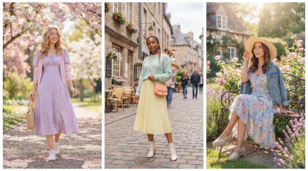 Dreamy Pastel Spring Outfits