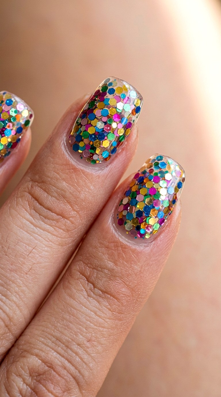 Confetti Claws - 22 Funky Spring Colorful Junk Nails