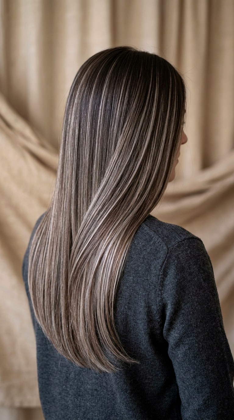 Cool Toned Iced Mocha - 20 hair color ideas for brunettes