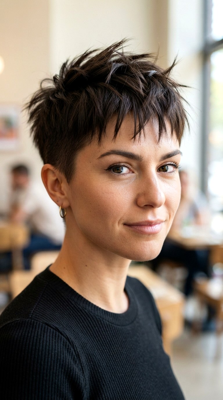 Cropped Pixie Bangs - 30 bangs hairstyles
