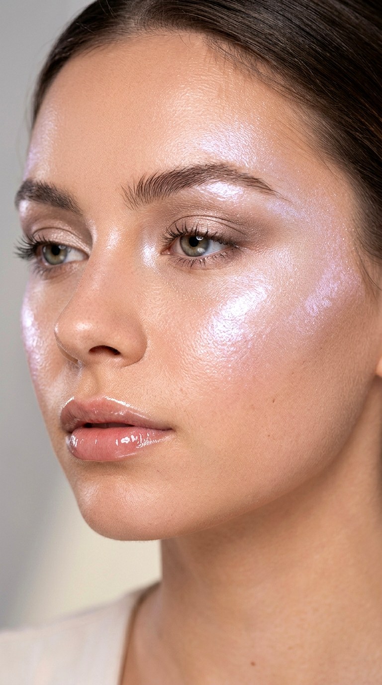 Crystal Highlight Makeup Look - 25 Ethereal Glow Makeup Look Ideas Trending in 2026