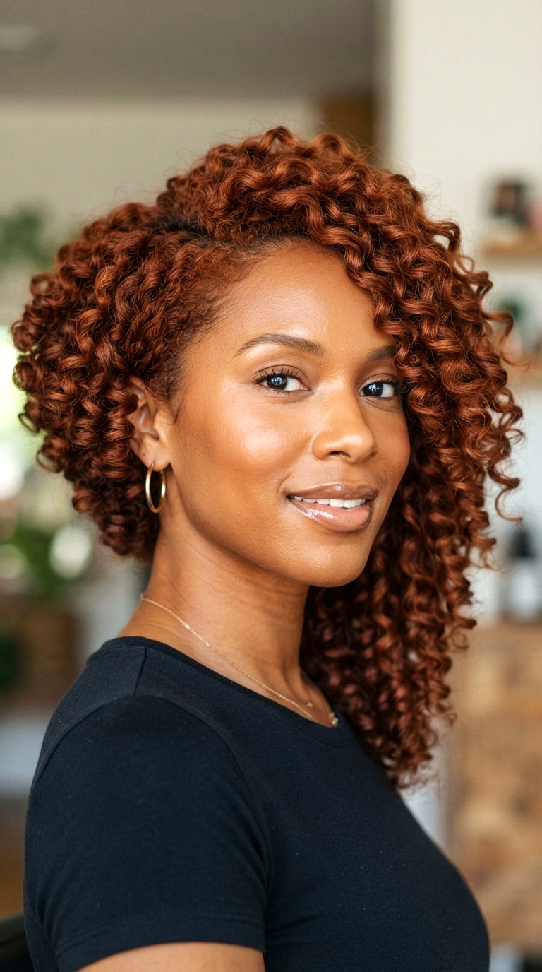 Curly Asymmetrical Lob Perfection - 20 asymmetrical lob