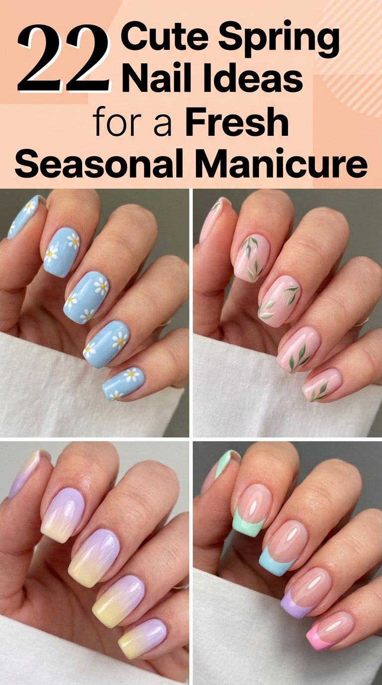 Cute Spring Nail Ideas Manicure