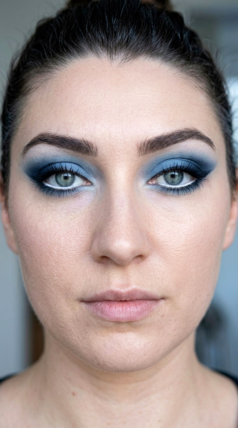 Denim Blue Smoky - 25 makeup idea