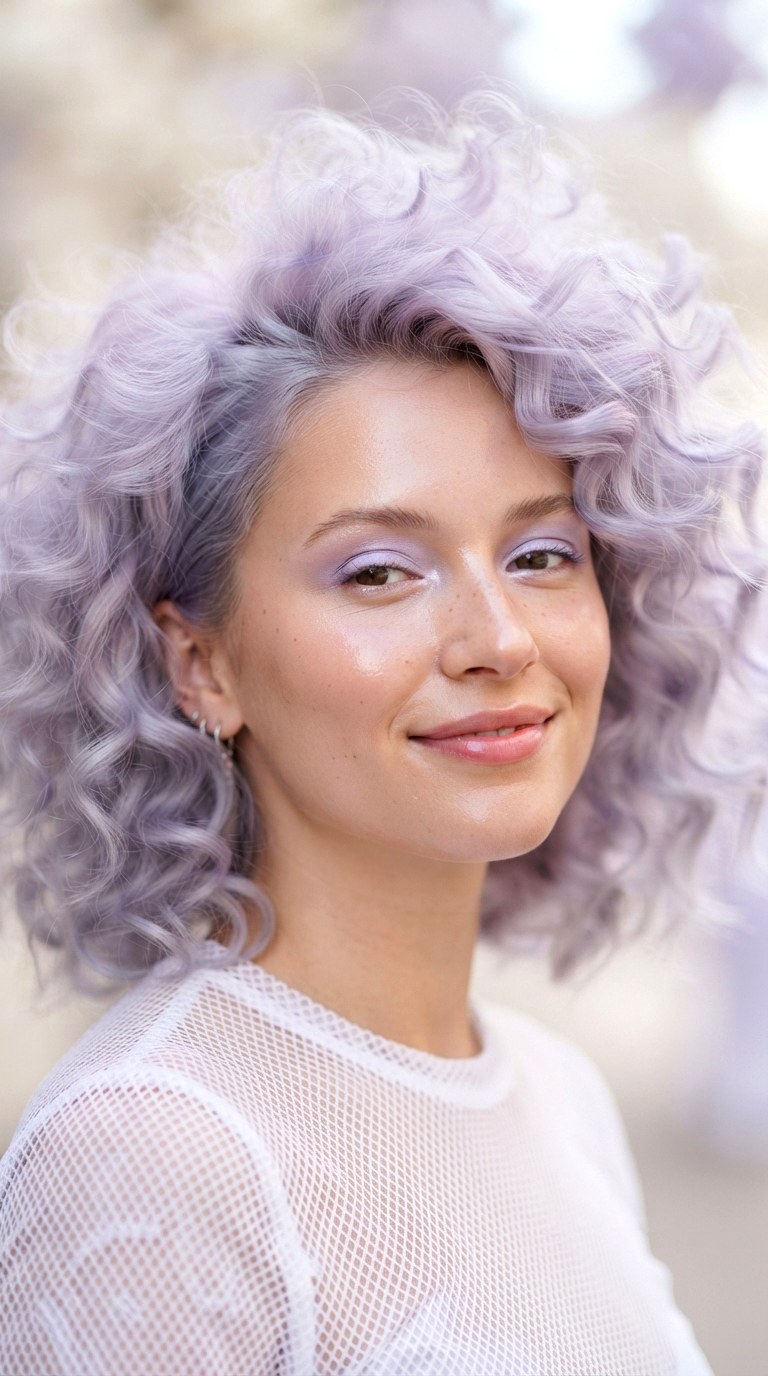 Digital Lavender Pastel - 21 hair dye styles