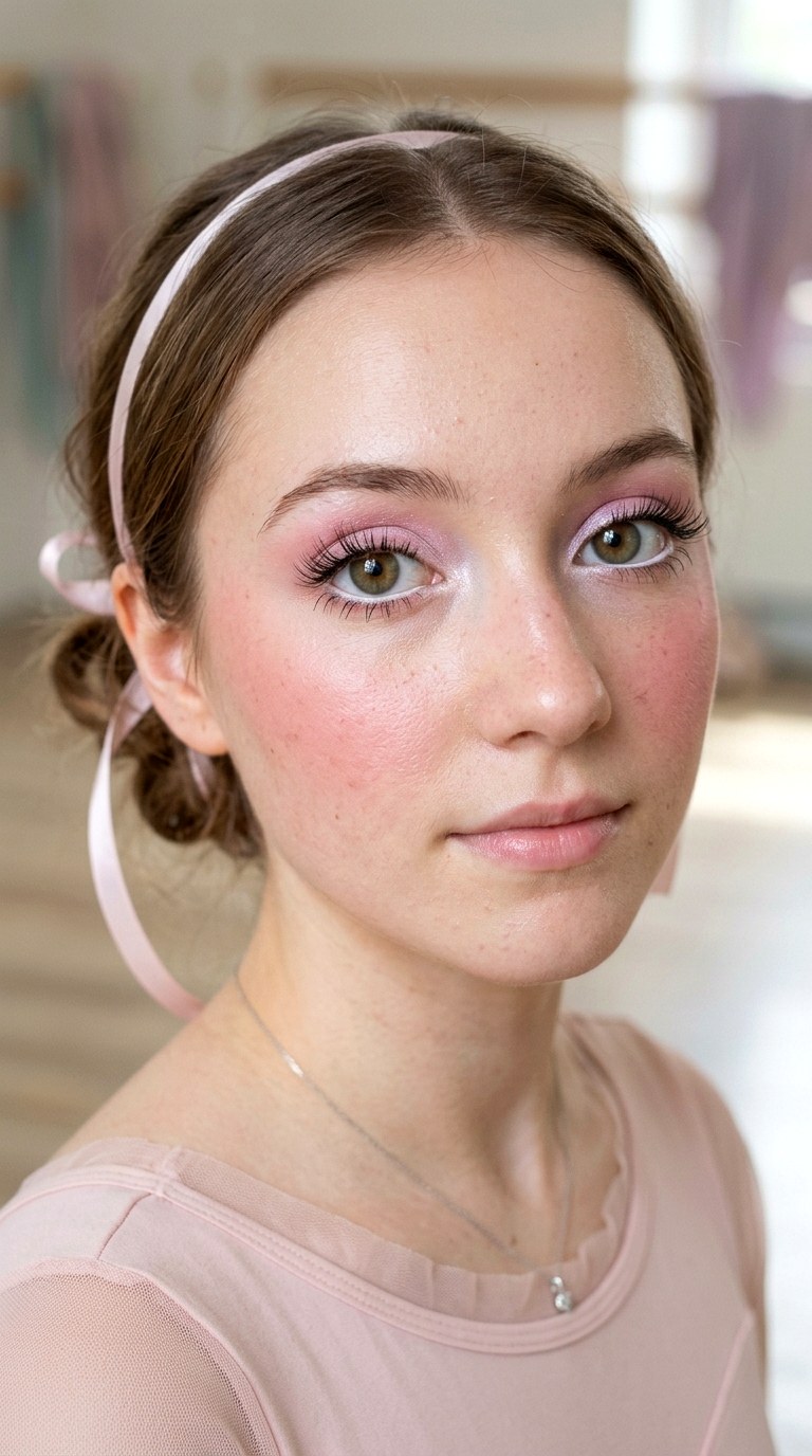 Doll Like Balletcore Eyes - 22 Balletcore Beauty Makeup Ideas