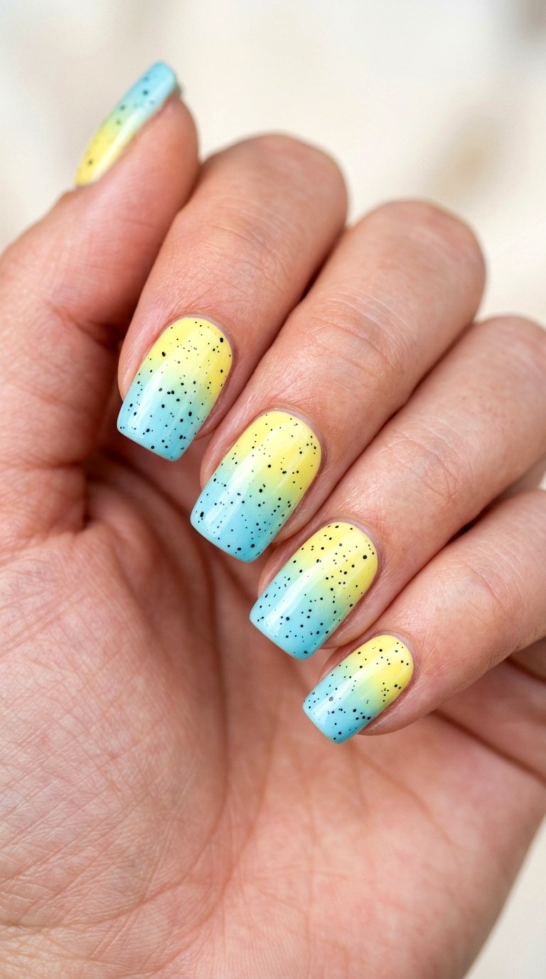 Double Chrome Pastel Shift - 29 Pastel Spring Ombre Nails