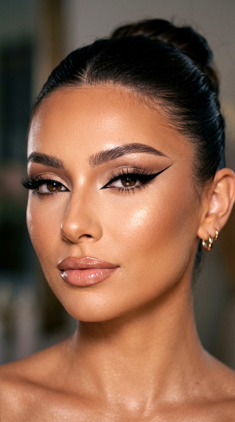Dramatic Extended Cat Eye - 23 Trending Black Wing Eye Liner Looks 2026