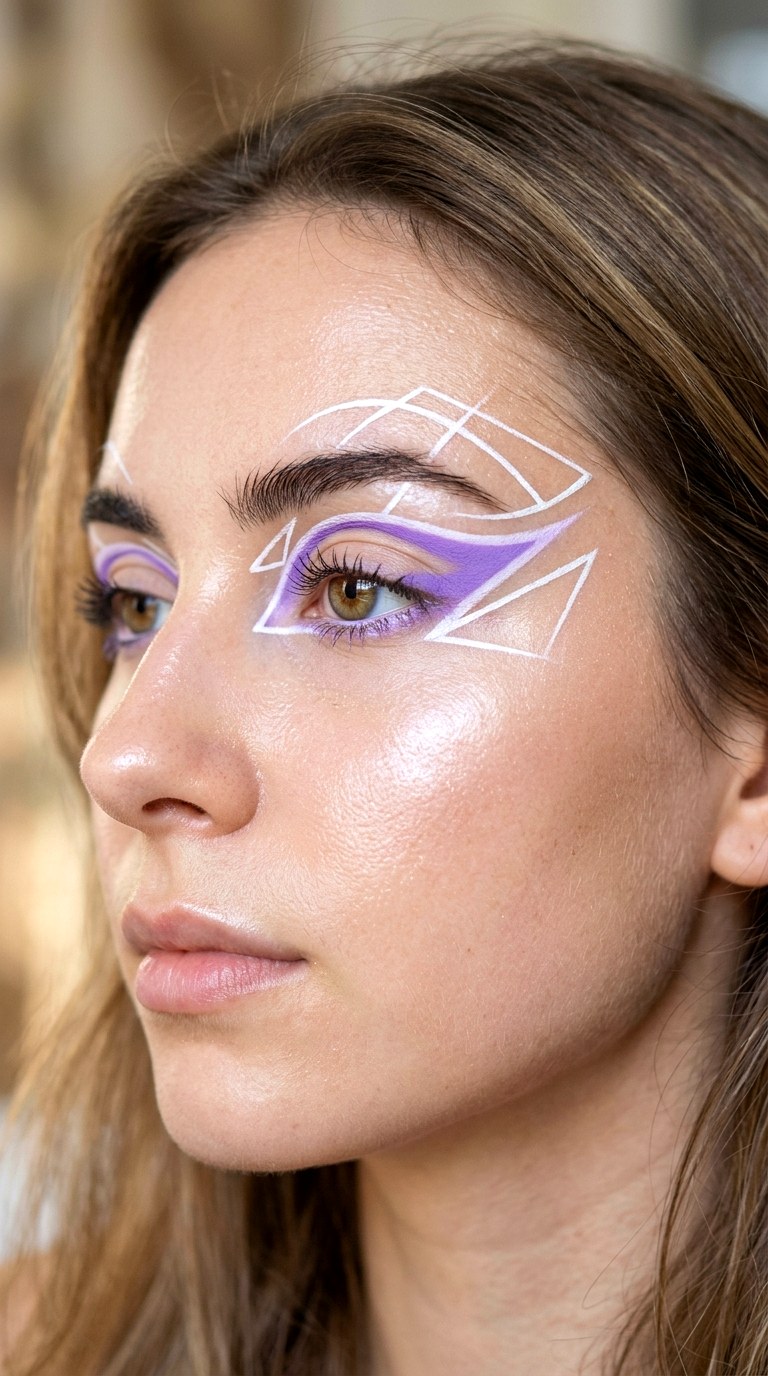 Dreamy Graphic Makeup - 24 colorful makeup