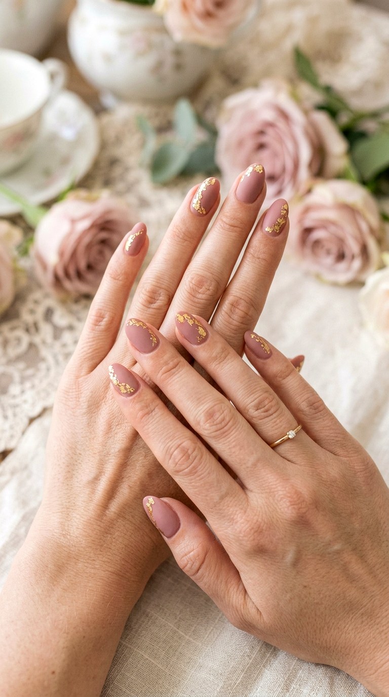 Dusty Rose - 20 Spring Nail Colors That Will Instantly Brighten Your Look