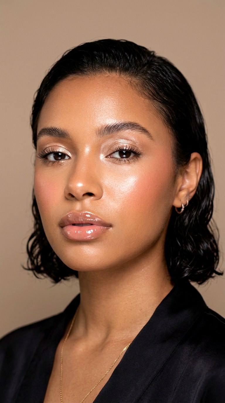 Editorial Glass Skin Full Glam Fusion - 20 Glass Skin Full Glam Makeup Trends Everyone Loves