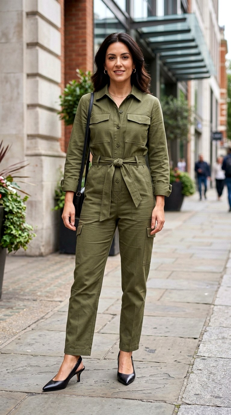 Elevated Utility Jumpsuit - 23 corporate outfits