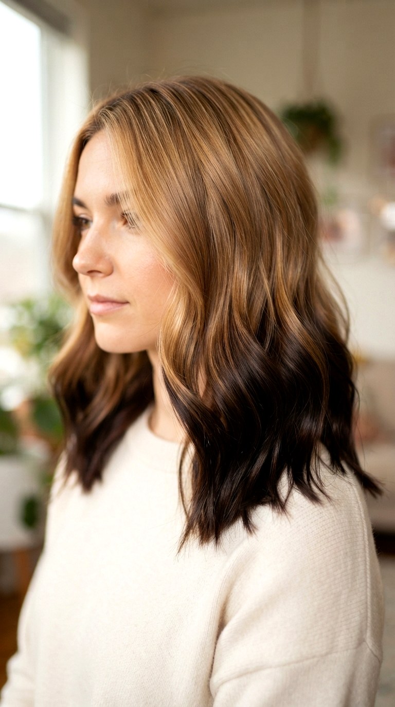 Espresso Dipped Bronde Ends - 22 natural dark blonde hairment