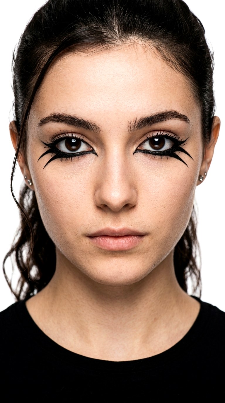 Exaggerated Lower Lash Liner - 22 Trending eyeliner styles 2026