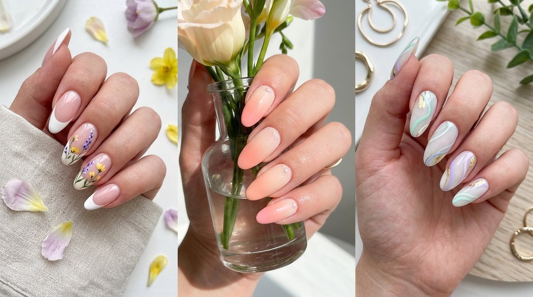 Professional Spring Acrylic Nails