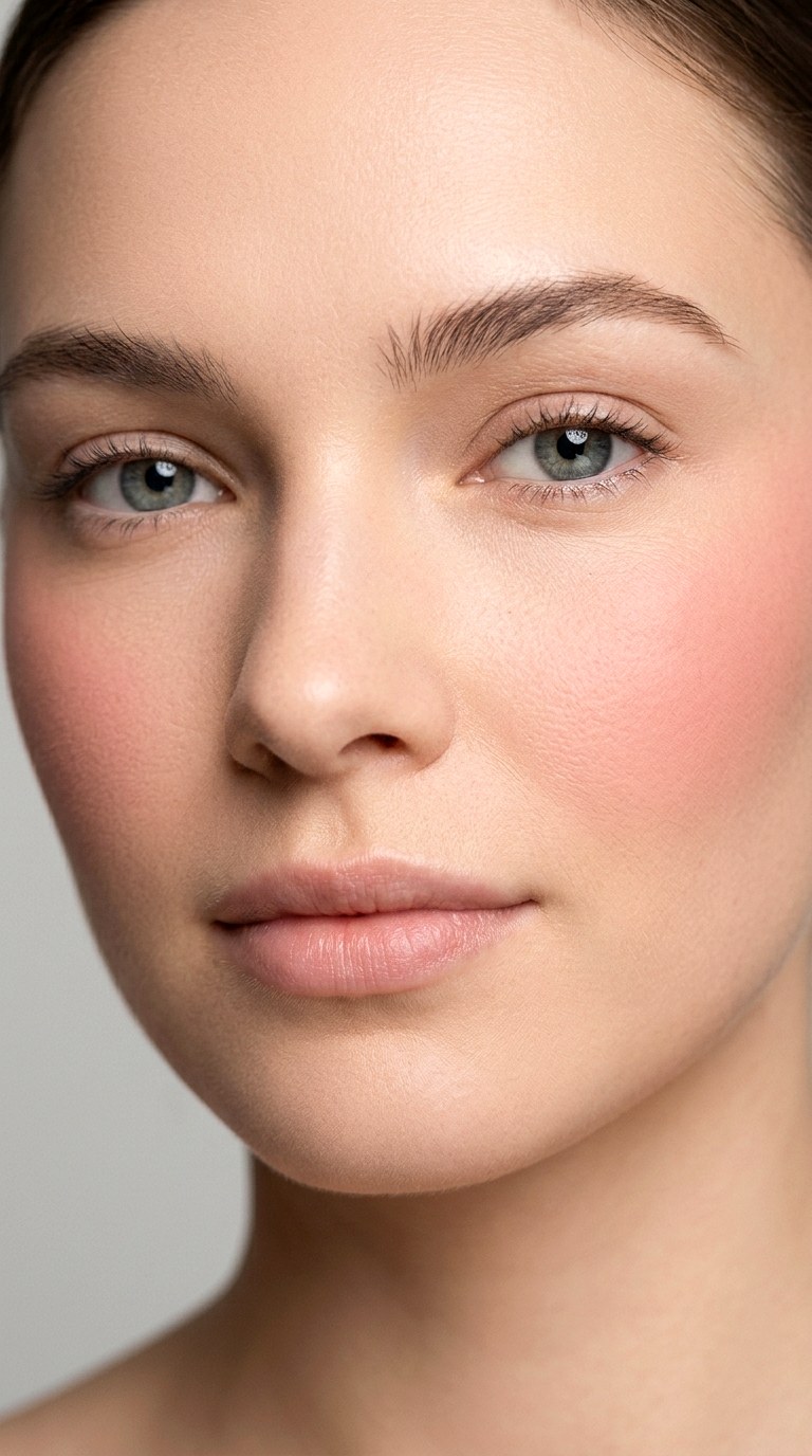 Filter Like Blurred Blush Finish - 28 Airbrushed Blush Makeup Trend